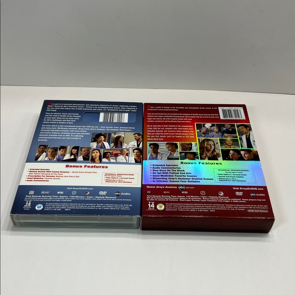 Grey's Anatomy DVD Box Set Collection - Picture 5 of 12